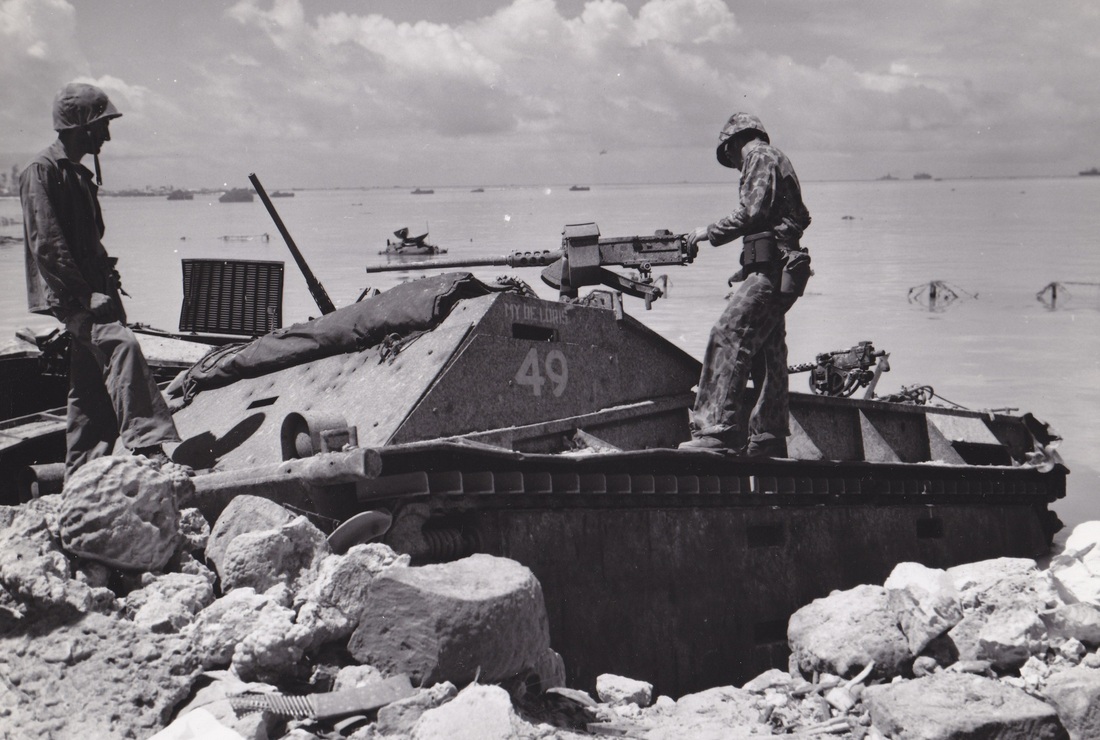 largest tank battle in ww2 Tarawa